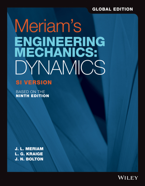 Engineering Mechanics: Dynamics, SI Version, Global Edition